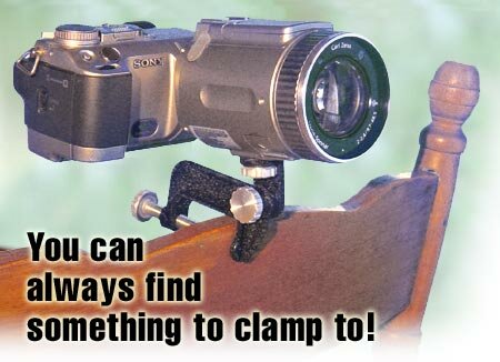 ClamperPod Camera Tripod